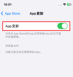 祥云苹果15维修中心如何让iPhone15APP自动更新